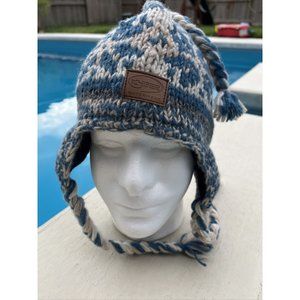 Kyieer Outerwear Wool 80’s Style Braided Tassels Beanie